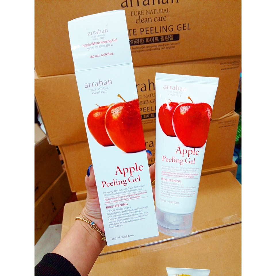 Arrahan Tẩy Tế Bào Chết Táo - Arrahan Apple White Peeling Gel