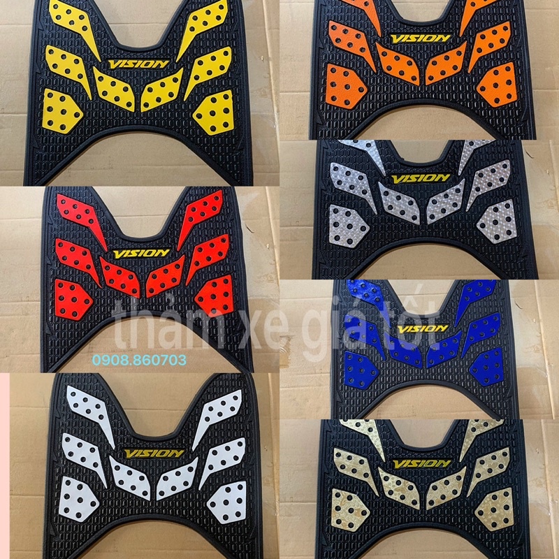 Thảm lót sàn xe Vision, thảm xe Honda Vision 2011, 2012, 2013, 2014, 2015, 2016, 2017, 2018, 2019, 2020