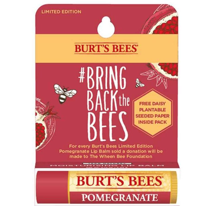 Son Dưỡng Môi PHIÊN BẢN GIỚI HẠN Burt’s Bees Moisturizing Lip Balm 4.25g