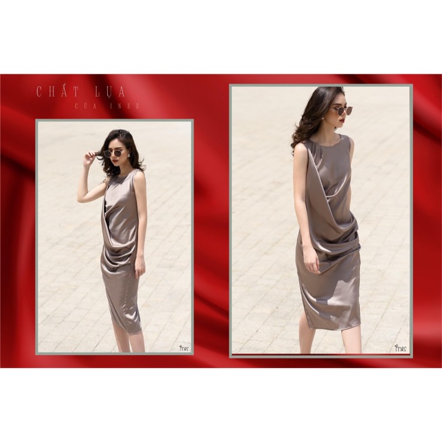 Đầm size L, new 98%, ines