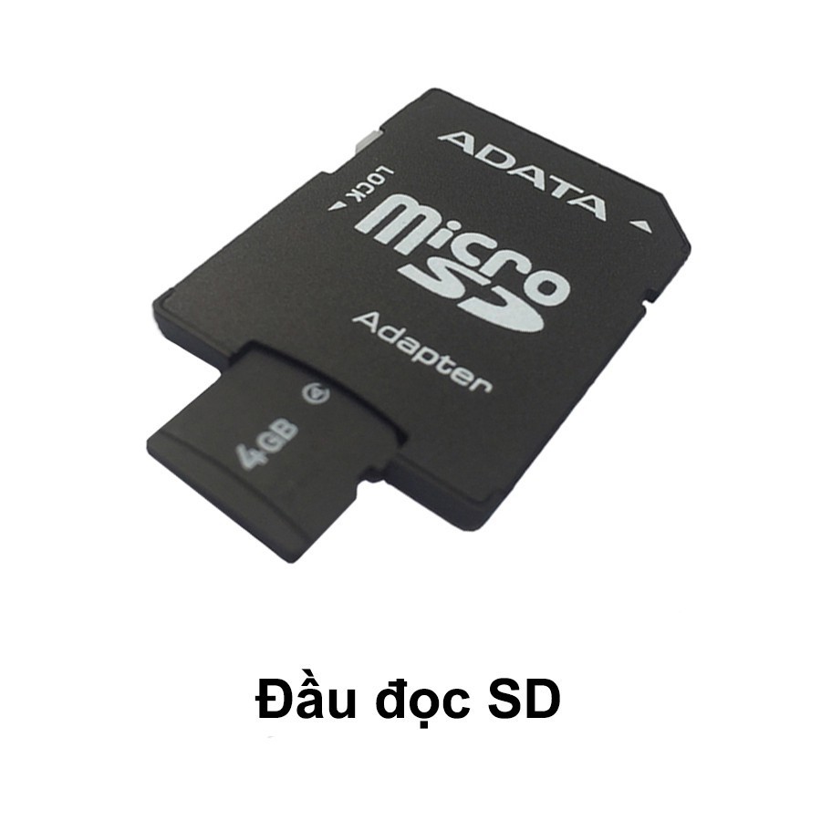 Adapter Đầu Đọc Thẻ Nhớ Chuyển Đổi Thẻ Nhớ Micro SD (TF) Sang SD - Dùng cho Laptop, CAMERA