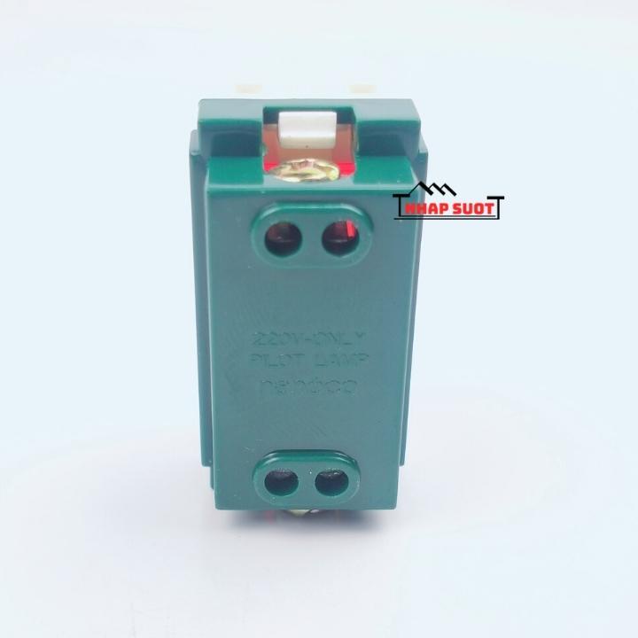 Hạt đèn báo đỏ NANOCO dùng cho mặt Panasonic WIDE Series - N302RWN