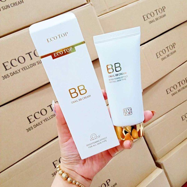Kem Nền Chống Nắng Ecotop BB Snail Cream 50ml