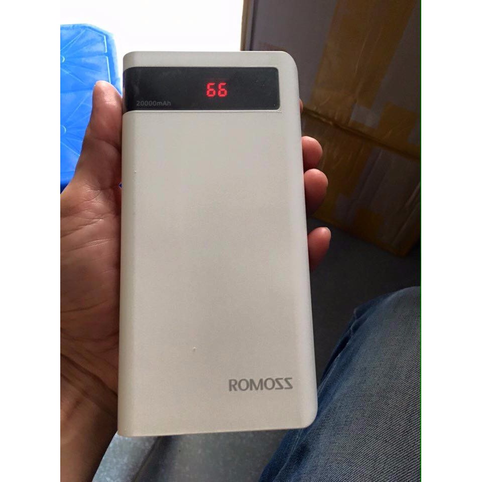 Pin Dự Phòng Romoss Sense 6P 20000mAh Chính Hãng