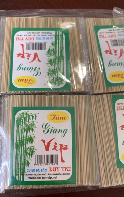 Tăm Giang Vip ( 10 gói )