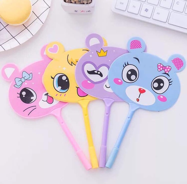 Combo 100 cây bút quạt kute