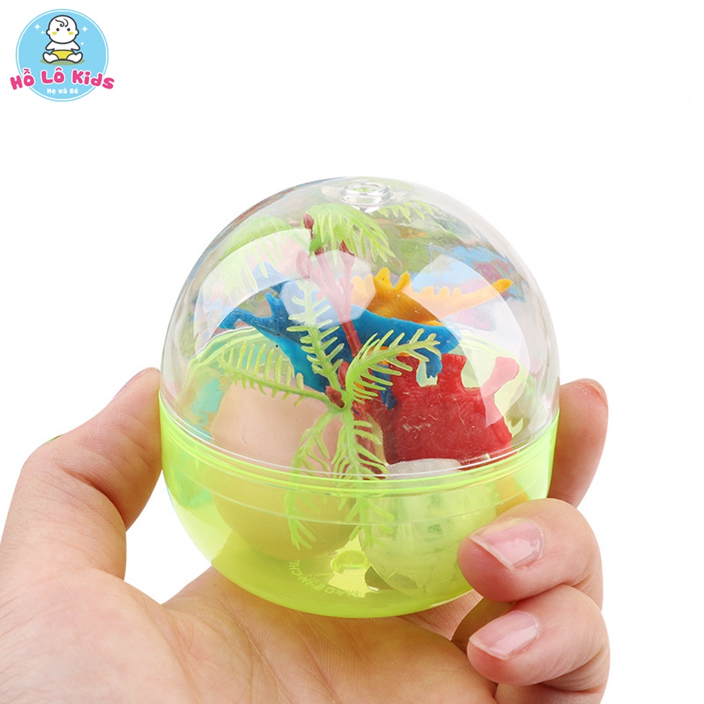Trứng khủng long đồ chơi có đèn mô hình thông minh cho bé Hồ Lô Kids
