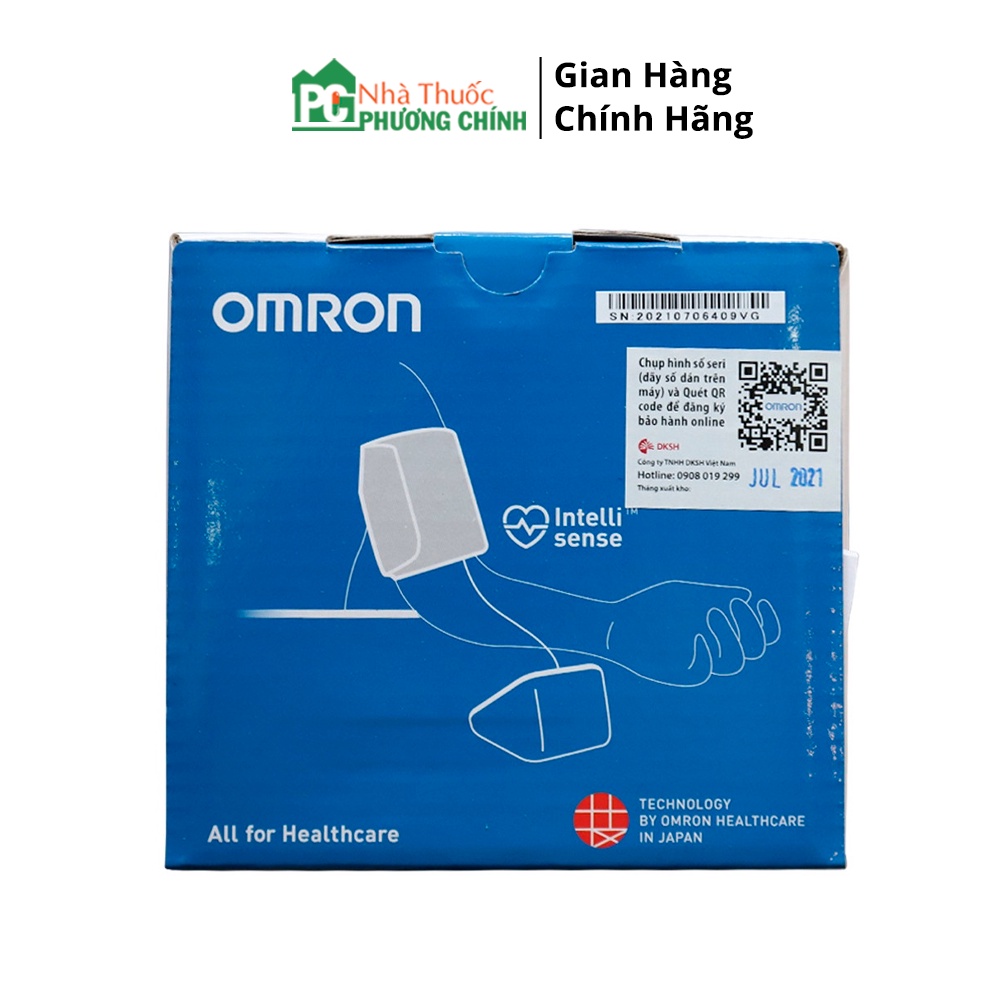 Máy Đo Huyết Áp Omron Hem 7121 Chính Hãng - Dễ Sử Dụng, Kết Quả Chính Xác, Công Nghệ Tiên Tiến Nhất