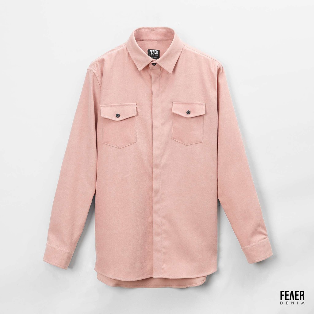 Áo sơ mi nam tay dài VELVET FABRIC co dản và thấm hút tốt chất linen FEAER DENIM | BigBuy360 - bigbuy360.vn