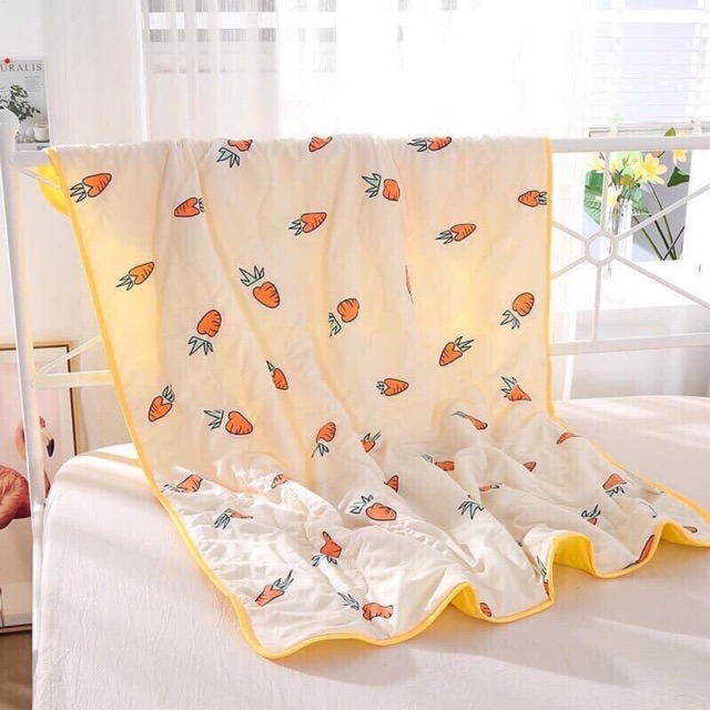 Chăn Cotton cao cấp đắp văn phòng Homeeasy 1,1X1.5m (Mẫu ngẫu nhiên) | BigBuy360 - bigbuy360.vn