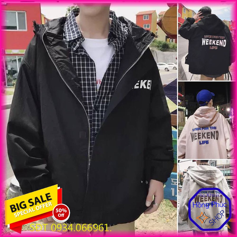 [Giá Sale] ÁO KHOÁC DÙ Weekend - M268 [Kèm Ảnh Thật]