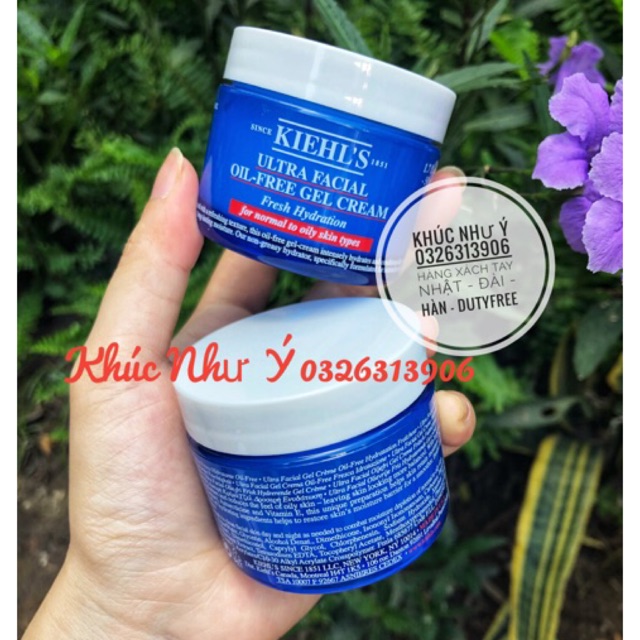 KEM DƯỠNG KIEHL DANH CHO DA THƯỜNG ĐẾN DẦU, DẠNG GEL