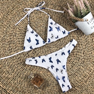 [ĐỒ BƠI NỮ 2 MẢNH] bikini 2 mảnh hoạ tiết siêu xinh