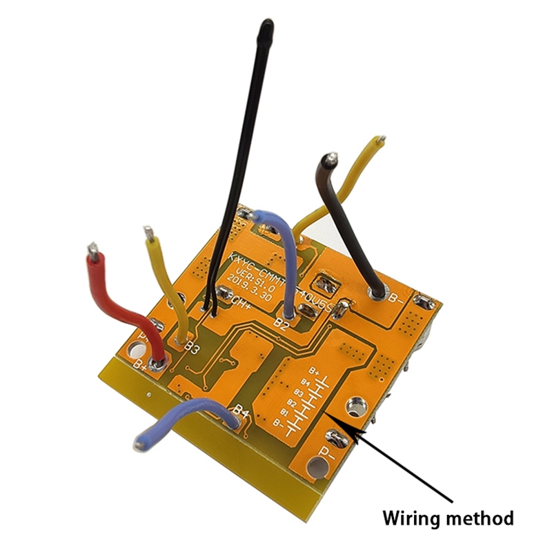 5S 18.5V 18A DC Dụng cụ điện Máy khoan cầm tay Lithium Nguồn điện Li-ion Bảng bảo vệ pin BMS Mạch 18650 Gói di động Bảng mạch PCB