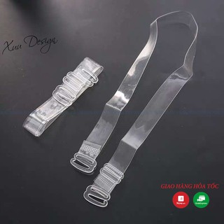 Dây quai áo lót ngực nhựa dẻo trong suốt - Thời trang thiết kế XUU DESIGN