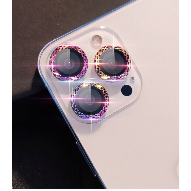 Vòng kim loại titan bảo vệ lens camera cho các dòng iphone 13  Pro Max / 13 Pro / 13 12 Pro Max/ 12 Pro
