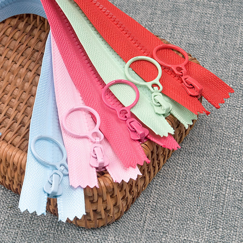 1 Dây Khóa Kéo Nhựa 25cm Cho May Vá