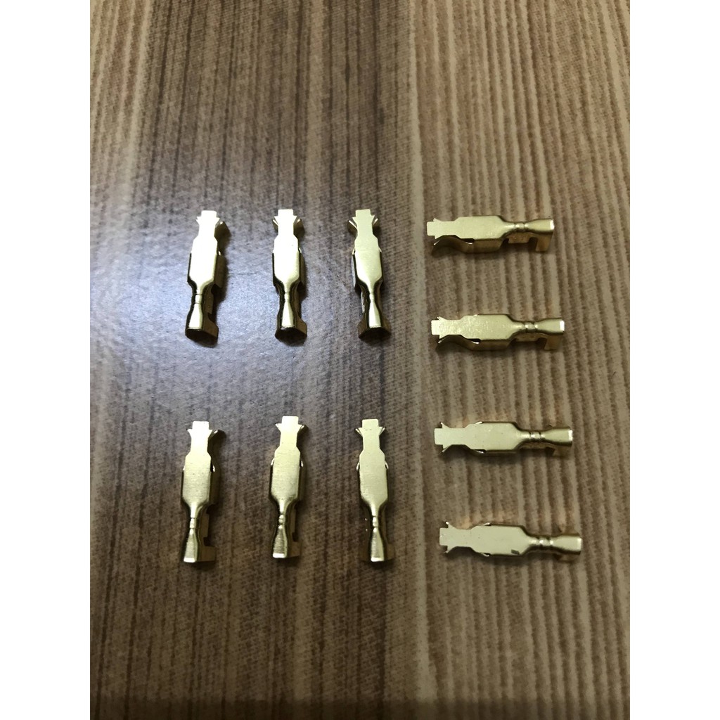 Đầu cos xe máy-ghim bong -1 bịch 100 cái