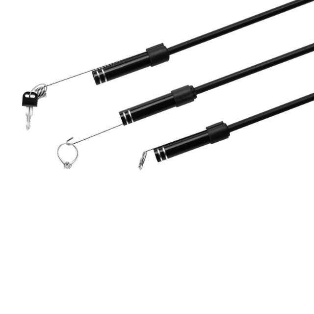 Camera Nội Soi 3 in 1 Micro Usb Type-C Chống Nước 1 / 2 / 5m Cho Điện Thoại Android và máy tính