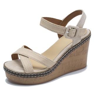 [ORDER] Sandal cao gót đế xuồng cao cấp phiên bản Hàn Quốc (ảnh thật ở cuối)