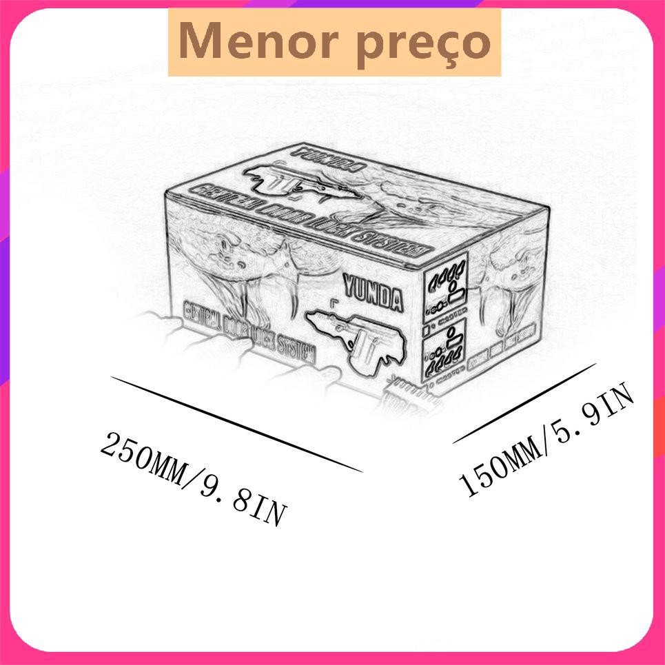 Khóa cửa ô tô đa năng Hệ thống ra vào không cần chìa khóa Bộ khóa điều khiển trung tâm từ xa