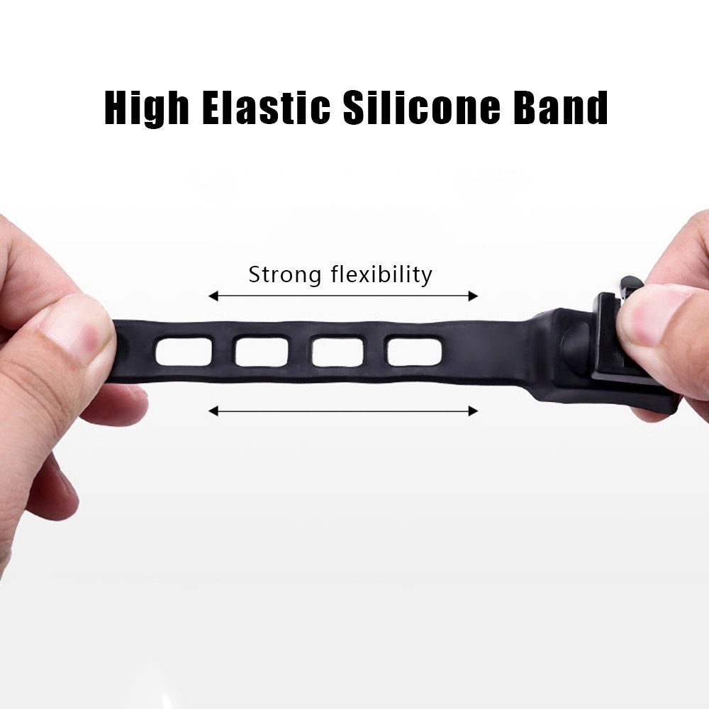 Đèn LED Cảnh Báo Gắn Đuôi Xe Đạp Chống Thấm Nước 5 Chế Độ Sạc USB Tiện Dụng