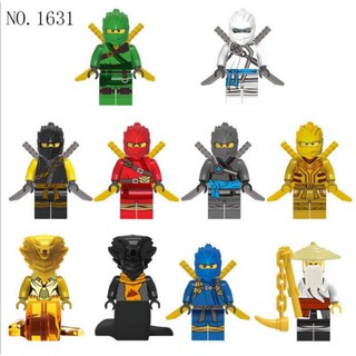 Minifugires nhân vật ninja 10 mẫu