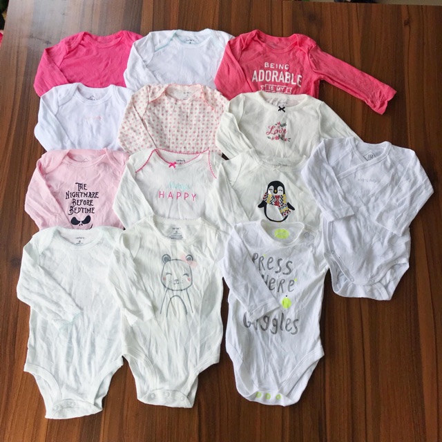 Combo bodysuit dài tay xuất dư made in combodia | BigBuy360 - bigbuy360.vn
