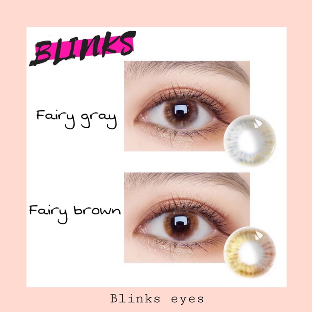  Fairy lens - xám/nâu ( 0 đến 8 độ ) - lens kính áp tròng