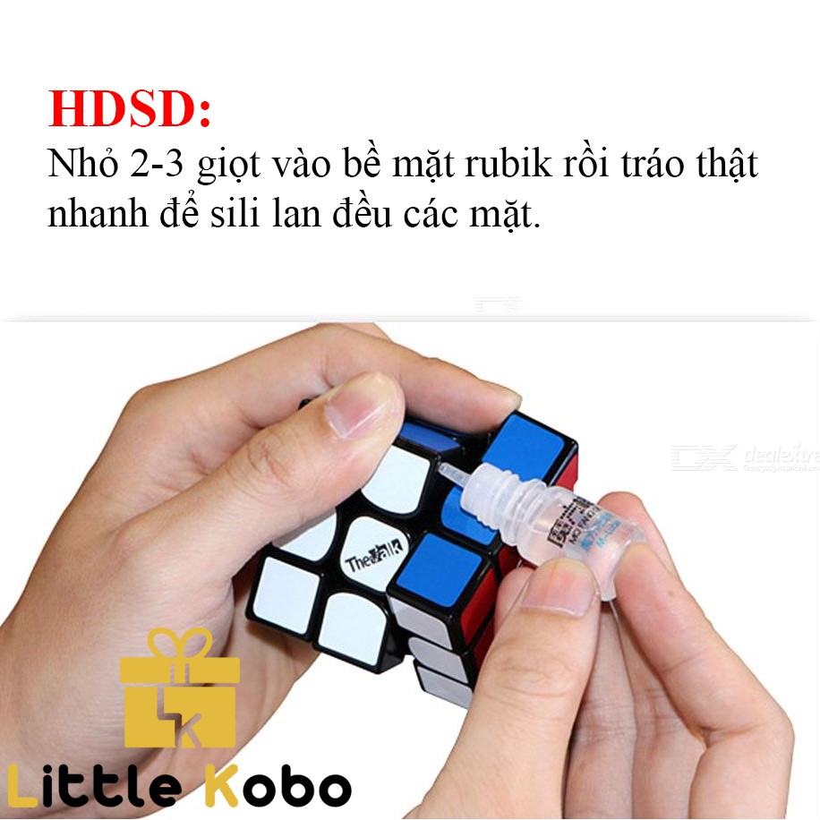 Silicon Dầu Bôi Trơn Rubik QiYi M Lube M-Lube 3ml