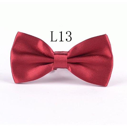 Nơ đeo cổ màu trơn kiểu dáng đơn giản thời trang cho nam giới