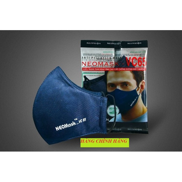 [VC65 QUÀNG TAI CHÍNH HÃNG NEOVISION] KHẨU TRANG CHỐNG BỤI MỊN KHÁNG KHUẨN VC65 | QUÀNG TAI CÓ SẮN LỌC | BigBuy360 - bigbuy360.vn
