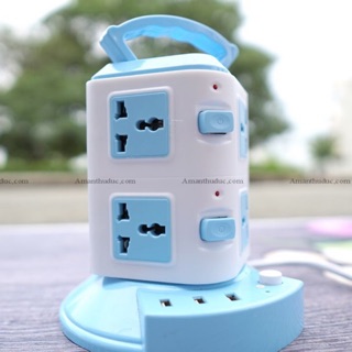 Ổ điện 2 tầng đa năng có cổng USB