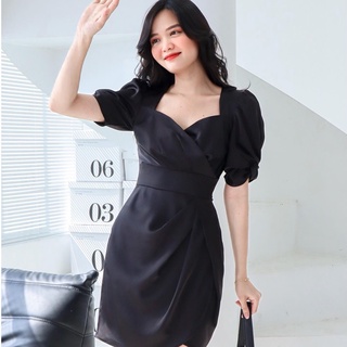Đầm VANESSA - Đầm cúp ngực ôm eo nhún tùng
