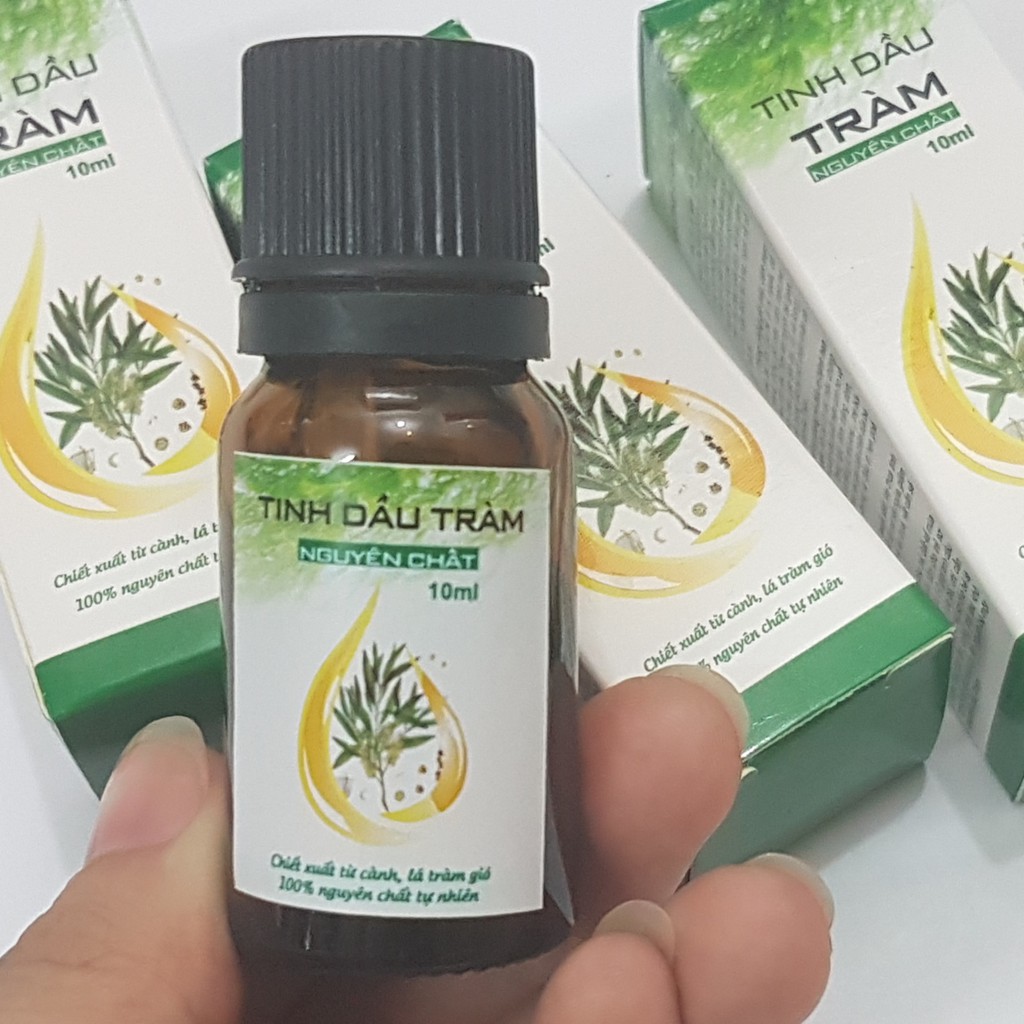 Tinh Dầu Tràm Nguyên Chất An Toàn Cho Bé (Các Loại 10ml, 30ml, 50ml, 100ml)