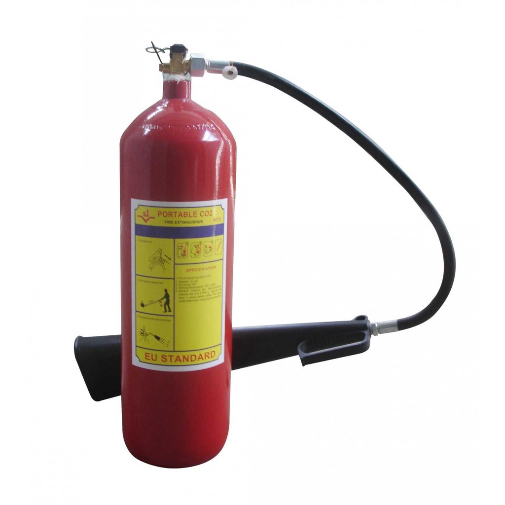 Bình chữa cháy khí C02 5kg MT5, bình loại tốt, dập được nhiều loại đám cháy, sử dụng hiệu quả