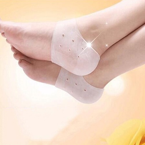 1 Cặp Đệm Silicone Lót Chân Thoáng Khí Giữ Ẩm Và Chăm Sóc