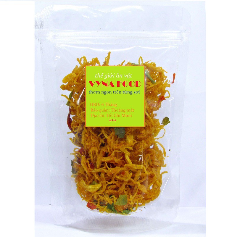 100Gram | Khô Gà Lá Chanh Thượng Hạng Siêu Ngon | BigBuy360 - bigbuy360.vn