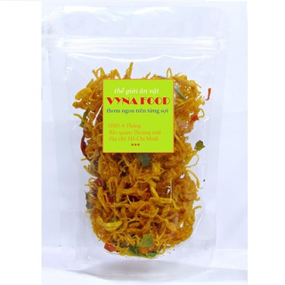 100gr 💖 Khô Gà Lá Chanh Thơm Ngon Loại Đặc Biệt