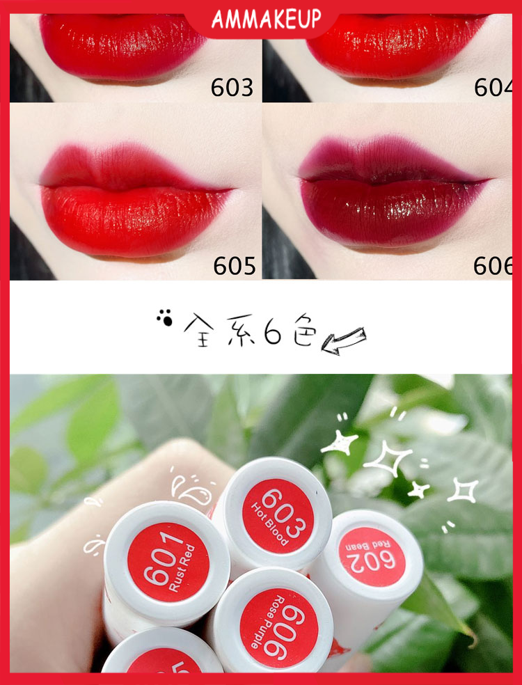 (Hàng Mới Về) Son Kem Lì Màu Đỏ Cam Gợi Cảm Chống Nước Lâu Trôi Ac254 | BigBuy360 - bigbuy360.vn