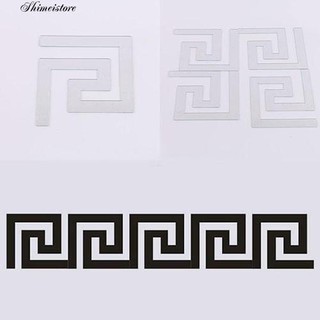 Set 10 miếng gương dán tường trang trí