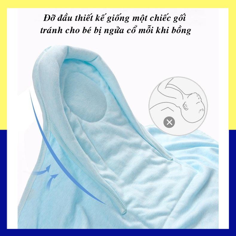 Ủ Kén Chống Giật Mình Cho Bé Vải Cotton Hàng Cao Cấp Chất Đẹp - Tiny Kids