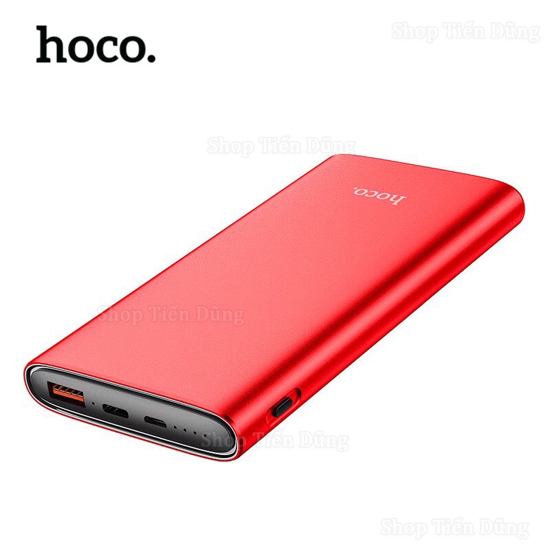 Pin Sạc Dự Phòng Hoco J83 Dung Lượng 10000mAh Sạc Nhanh PD20w + QC 18W Thiết Kết Mỏng Nhỏ Gọn