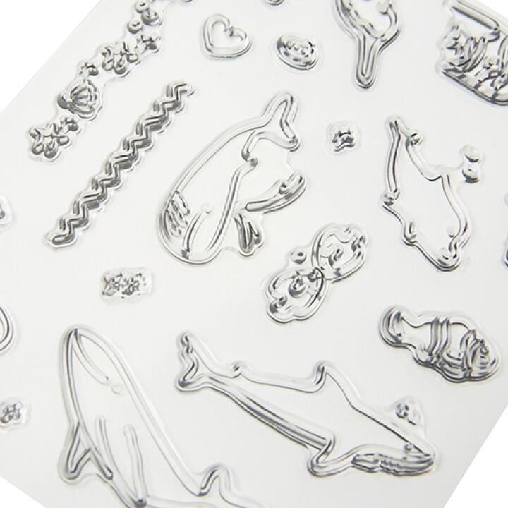 Con Tem Sticker Stamp ARTBOX Hàn Quốc Hình Động Vật Biển Dễ Thương