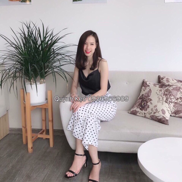 Áo 2s lụa cổ đổ