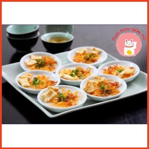 ❤️Bao đổi trả💙 10 chén tròn sứ nhỏ  đựng nước chấm,sushi,nước tương,muối ớt,làm bánh bèo,Men trắng bóng.