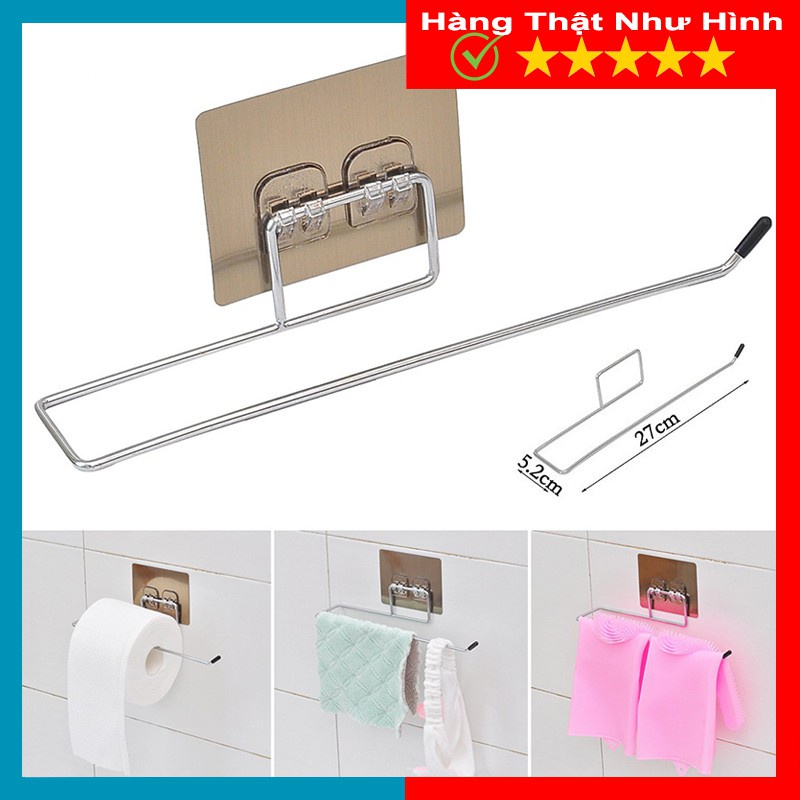 Treo Cuộn Giấy Vệ Sinh Jodily Starhome Inox Dán Tường, Treo Khăn, Treo Đồ Đa Năng
