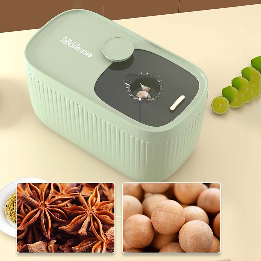 Thùng đựng gạo 5,10,15kg mẫu mới phong cách Bắc Âu - GD309