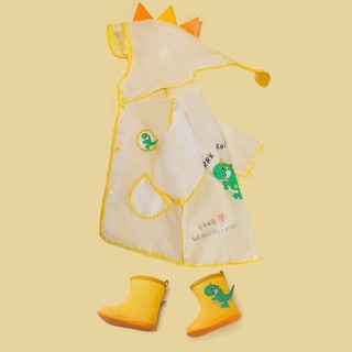Áo mưa và ủng mưa khủng Long cho bé