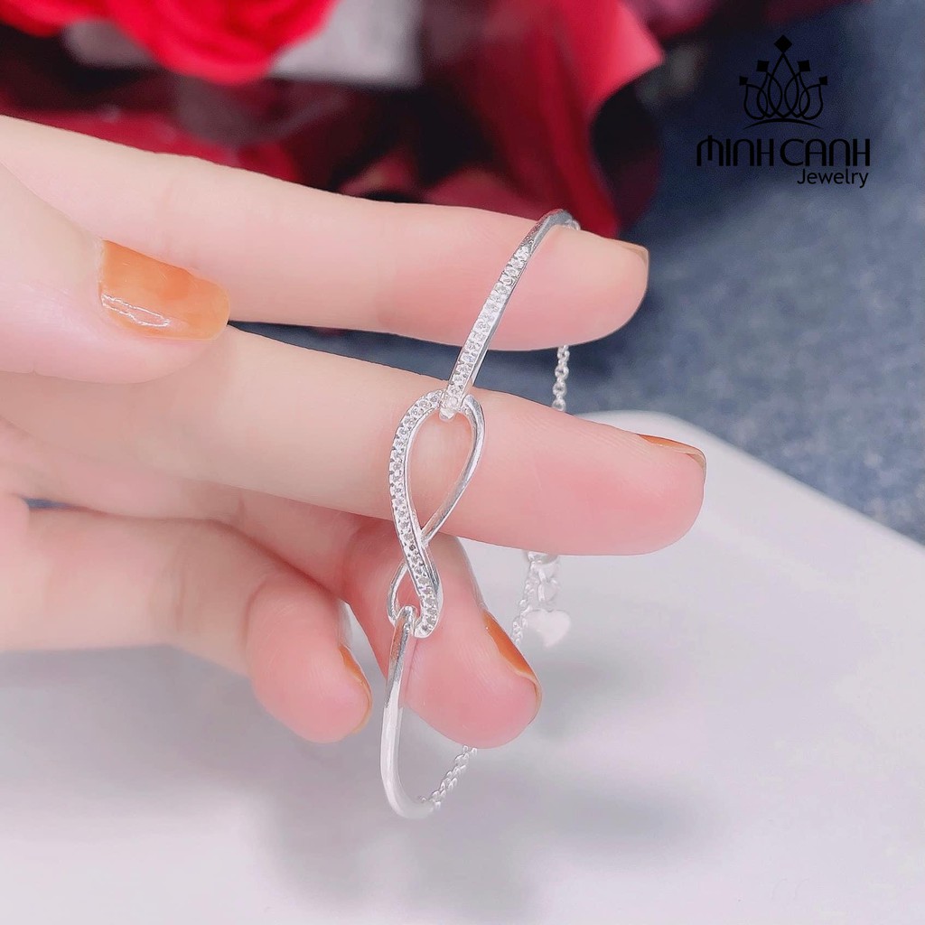 Lắc Tay Bạc Thanh Vô Cực - Minh Canh Jewelry